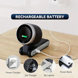Fan â€“ 5-Speed Foldable USB Rechargeable Mini Fan with 3600mAh Battery | Up to 10H Runtime