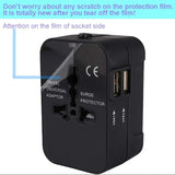 ðŸ”Œ Universal Travel Adapter with Surge Protection â€“ All-in-One International Plug Converter for 150+ Countries â€“ Smart Charging & Surge Guard