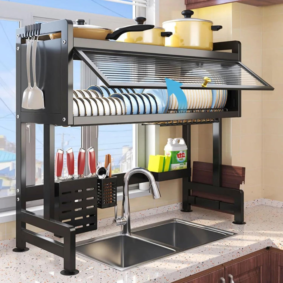 Heavy Duty Over The Sink Dish Drying Stand